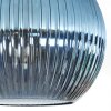 Koyoto lampa sufitowa, kula świetlna 25 cm niebeieski, 1-punktowy
