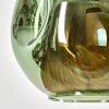 Ripoll lampa wisząca, kula świetlna, lampa wisząca zielony, 1-punktowy