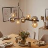 Chehalis lampa wisząca, kula świetlna, lampa wisząca bursztynowy, przydymiony, 8-punktowe