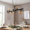 Chehalis lampa wisząca, kula świetlna, lampa wisząca bursztynowy, przydymiony, 8-punktowe