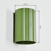 Fonir lampa up & down, kinkiet zielony, 1-punktowy