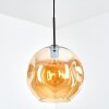 Ripoll lampa wisząca, kula świetlna, lampa wisząca bursztynowy, 1-punktowy