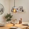 Ripoll lampa wisząca, kula świetlna, lampa wisząca przezroczysty, przydymiony, 1-punktowy