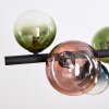 Chehalis lampa wisząca, kula świetlna, lampa wisząca niebeieski, zielony, przezroczysty, miedziany, 8-punktowe