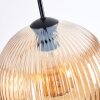 Koyoto lampa wisząca, kula świetlna, lampa wisząca bursztynowy, 4-punktowe
