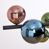 Chehalis lampa wisząca, kula świetlna, lampa wisząca niebeieski, zielony, miedziany, 8-punktowe
