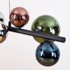 Chehalis lampa wisząca, kula świetlna, lampa wisząca niebeieski, chrom, zielony, miedziany, przydymiony, 8-punktowe