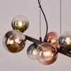 Chehalis lampa wisząca, kula świetlna, lampa wisząca niebeieski, chrom, zielony, przezroczysty, miedziany, przydymiony, 8-punktowe