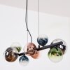 Chehalis lampa wisząca, kula świetlna, lampa wisząca niebeieski, chrom, zielony, przezroczysty, miedziany, przydymiony, 8-punktowe
