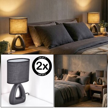 Garin Lampa stołowa Czarny, 1-punktowy