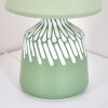 Mirvel Lampa stołowa Zielony, Biały, 1-punktowy