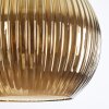 Koyoto lampa wisząca, kula świetlna, lampa wisząca złoty, 4-punktowe