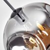 Ripoll lampa wisząca, kula świetlna, lampa wisząca przezroczysty, przydymiony, 1-punktowy