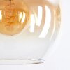 Koyoto lampa wisząca, kula świetlna, lampa wisząca bursztynowy, przezroczysty, przydymiony, 4-punktowe