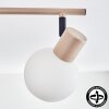 Lumox lampa sufitowa, spot sufitowy beżowy, czarny, 3-punktowe