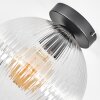 Koyoto lampa sufitowa, kula świetlna 25 cm przezroczysty, 1-punktowy