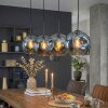 Ripoll lampa wisząca, kula świetlna, lampa wisząca niebeieski, 4-punktowe