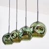 Ripoll lampa wisząca, kula świetlna, lampa wisząca zielony, 4-punktowe