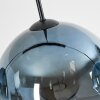 Koyoto lampa wisząca, kula świetlna, lampa wisząca niebeieski, przezroczysty, 4-punktowe