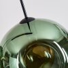 Ripoll lampa wisząca, kula świetlna, lampa wisząca zielony, 4-punktowe