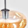 Mertola lampa wisząca, lampa wisząca bursztynowy, 1-punktowy