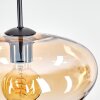 Mertola lampa wisząca, lampa wisząca bursztynowy, przezroczysty, 1-punktowy
