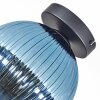 Koyoto lampa sufitowa, kula świetlna 20 cm niebeieski, 1-punktowy