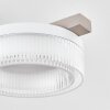 Jalek lampa sufitowa LED piaskowy, 1-punktowy