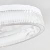 Jalek lampa sufitowa LED piaskowy, 1-punktowy