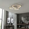 Baiyin Lampa sufitowa LED Chrom, Srebrny, 1-punktowy