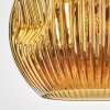 Ripoll lampa wisząca, kula świetlna, lampa wisząca złoty, 1-punktowy