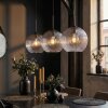 Koyoto lampa wisząca, kula świetlna, lampa wisząca przezroczysty, przydymiony, 3-punktowe