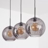 Koyoto lampa wisząca, kula świetlna, lampa wisząca przydymiony, 3-punktowe