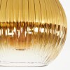 Koyoto lampa sufitowa, kula świetlna 20 cm złoty, przezroczysty, 1-punktowy