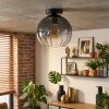 Koyoto lampa sufitowa, kula świetlna 20 cm przezroczysty, przydymiony, 1-punktowy