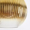 Koyoto lampa wisząca, kula świetlna, lampa wisząca złoty, przezroczysty, 3-punktowe
