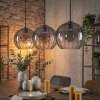 Koyoto lampa wisząca, kula świetlna, lampa wisząca przezroczysty, przydymiony, 3-punktowe