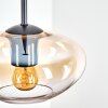 Mertola Lampa wisząca, Lampa wisząca W kolorze bursztynu, Przezroczysty, 1-punktowy