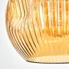 Ripoll lampa wisząca, kula świetlna, lampa wisząca bursztynowy, 1-punktowy