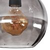 Koyoto lampa sufitowa, kula świetlna 20 cm przydymiony, 1-punktowy