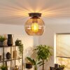 Koyoto lampa sufitowa, kula świetlna 20 cm bursztynowy, 1-punktowy
