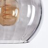 Koyoto lampa wisząca, kula świetlna, lampa wisząca przydymiony, 3-punktowe