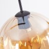 Koyoto lampa wisząca, kula świetlna, lampa wisząca bursztynowy, 3-punktowe