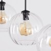 Koyoto lampa wisząca, kula świetlna, lampa wisząca przezroczysty, 3-punktowe