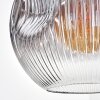 Ripoll lampa wisząca, kula świetlna, lampa wisząca przezroczysty, przydymiony, 1-punktowy