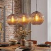 Koyoto lampa wisząca, kula świetlna, lampa wisząca 30 cm miedziany, 3-punktowe