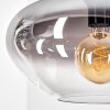 Mertola lampa wisząca, lampa wisząca przezroczysty, przydymiony, 1-punktowy