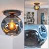 Ripoll lampa sufitowa, kula świetlna niebeieski, 1-punktowy