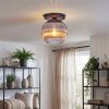 Koyoto lampa sufitowa, kula świetlna 26 cm przezroczysty, przydymiony, 1-punktowy