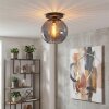 Koyoto lampa sufitowa, kula świetlna 30 cm przydymiony, 1-punktowy